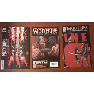 Wolverine Comic Lot of 3 (2008–2020) Old Man Logan Variants VF to NM Range